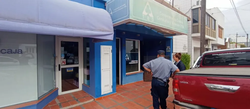 Robaron una financiera en el centro de Viedma
