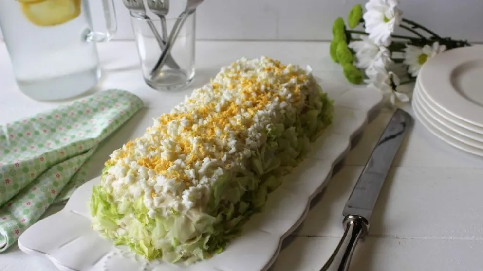 Una comida fresca y deliciosa: fiambre de pollo 