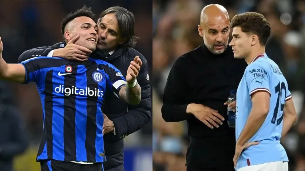 Julián en el City y Lautaro en el Inter, protagonistas de la Champions League: a qué hora juegan y TV
