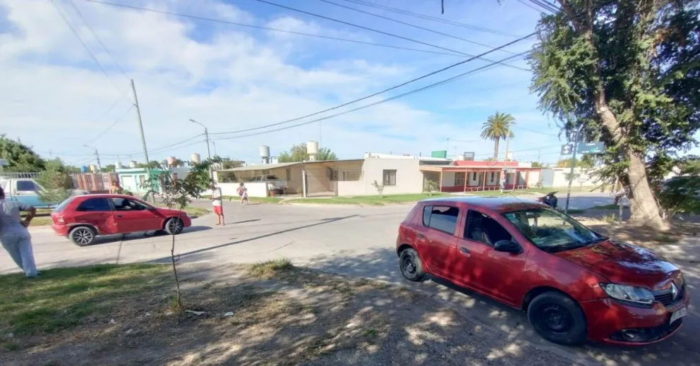 Nuevo choque en la calurosa tarde de martes, esta vez en el barrio Zatti