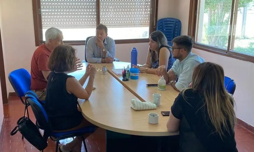 La gerencia del Parque Industrial recibió la visita del candidato Roberto Brusa