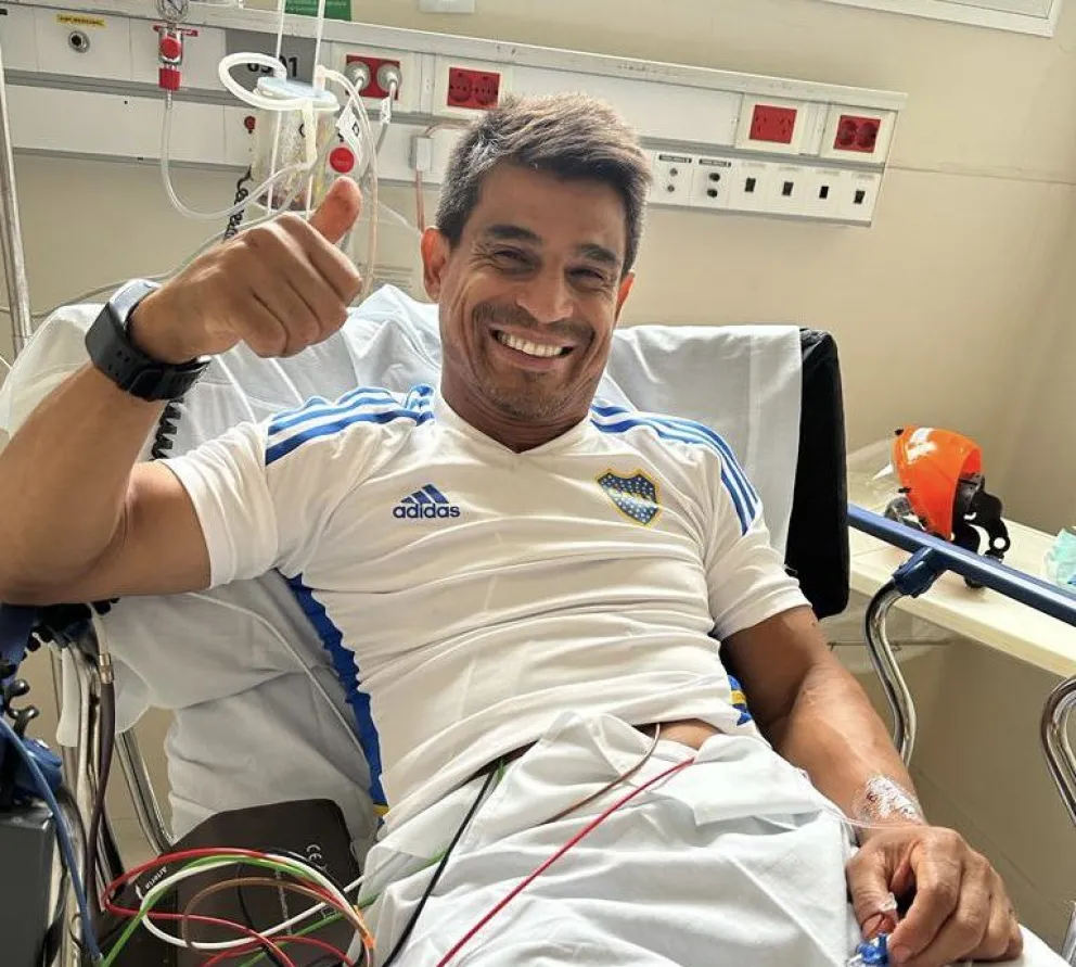 Hugo Ibarra fue internado de urgencia y pasará la noche en el hospital