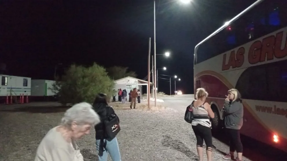 Un operativo antidroga demoró más de lo esperado y los pasajeros se quejaron