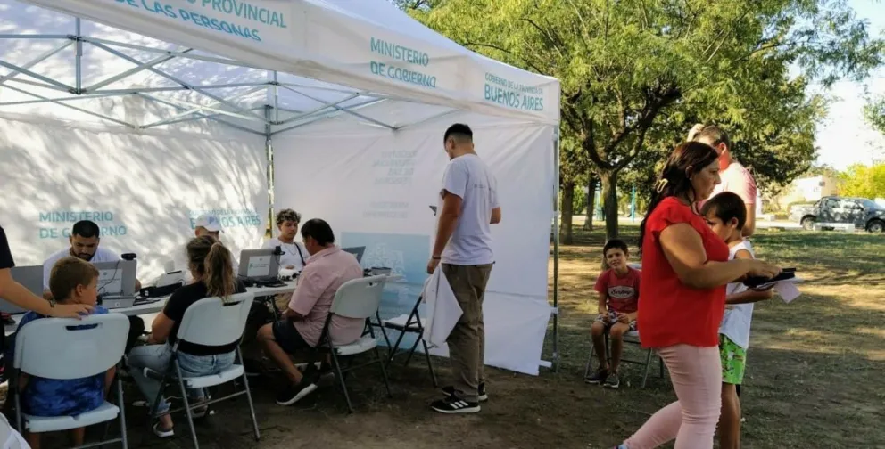 Operativo DNI: arrancó con éxito en el interior y ahora continúa en Carmen de Patagones