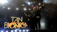 Lollapalooza  2023: Chano anunció el regreso de Tan Biónica y el público lo ovacionó