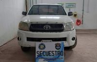 Secuestran en Viedma una camioneta de alta gama de dudosa procedencia