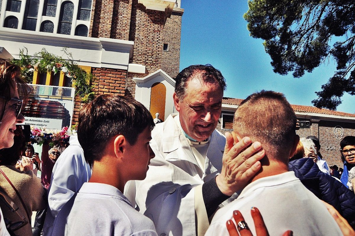 Fernández Artime: el sucesor de Don Bosco habló de la iglesia y de la Manzana Histórica