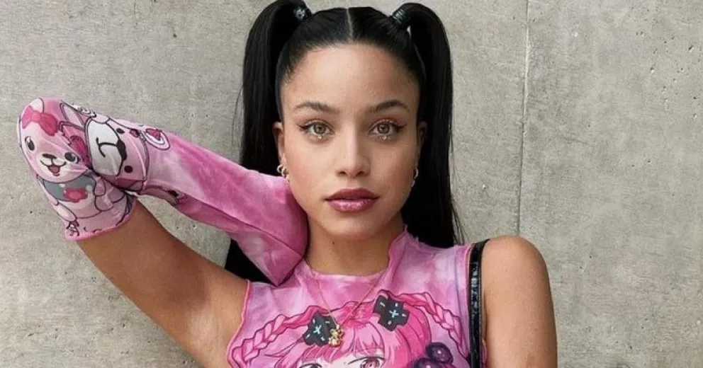 Así era Emilia Mernes antes de los múltiples retoques que se hizo en la cara