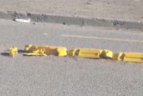 Preocupante: otra vez rompieron una ciclovía en Viedma