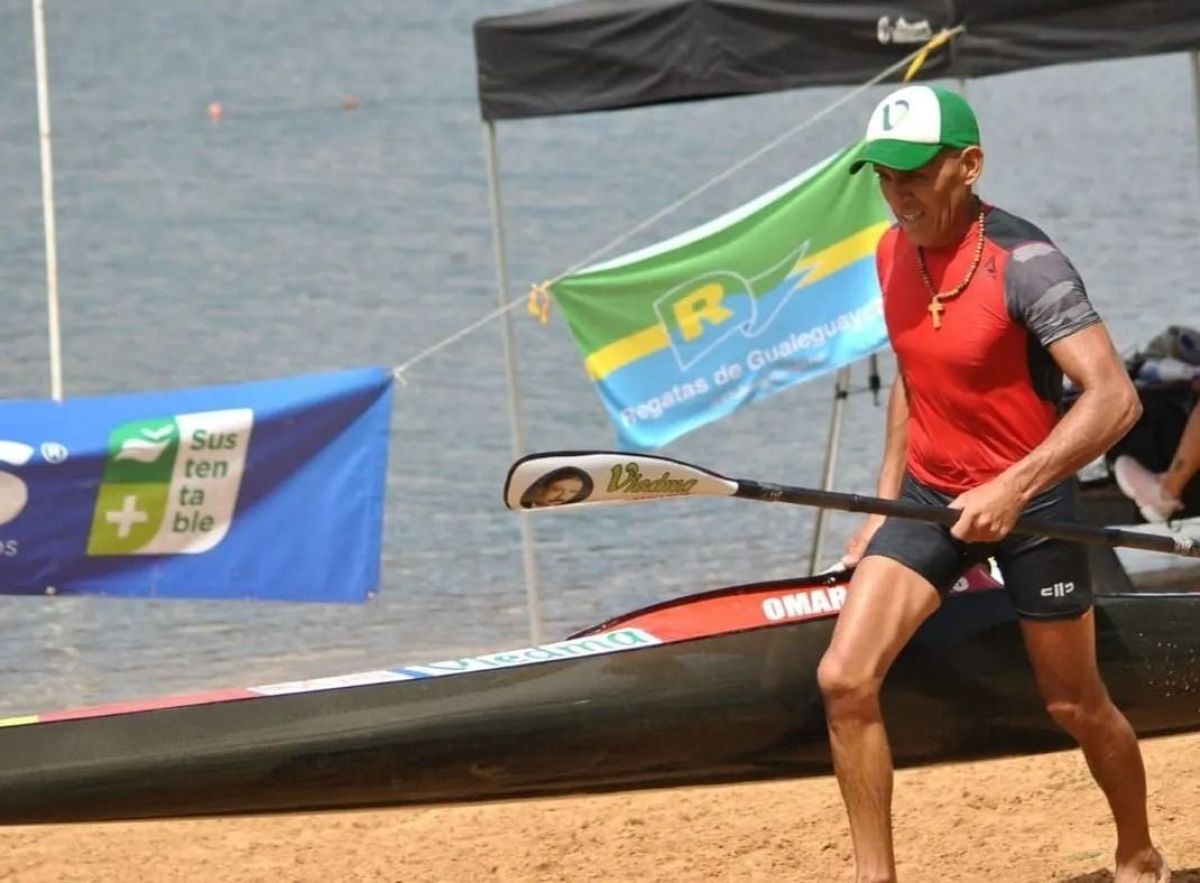 Omar Linares, tras la clasificación al Mundial de Canotaje con 61 años: “Estoy viviendo muchas sensaciones”