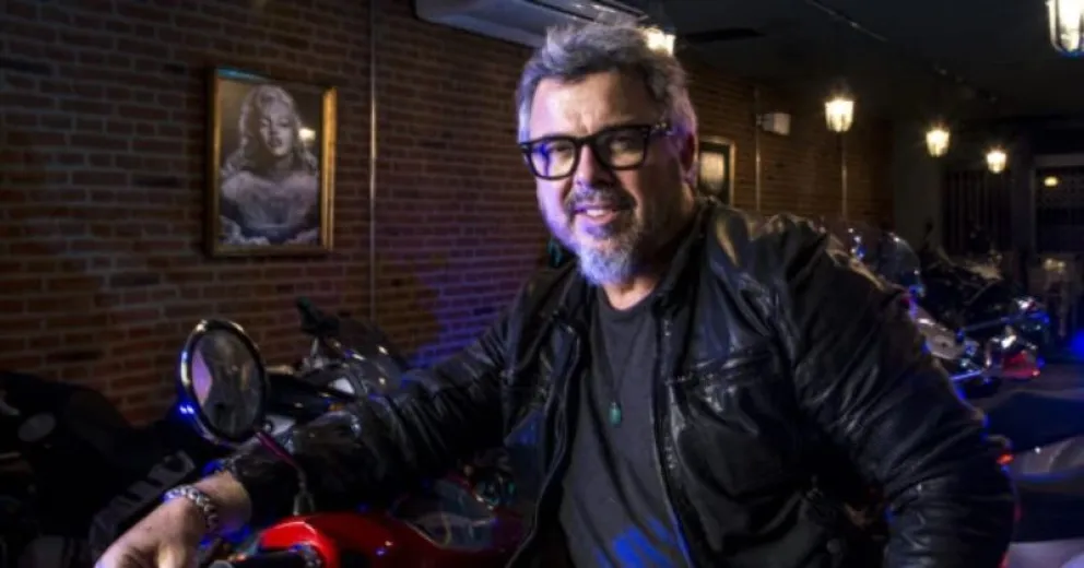 Donato De Santis mostró su moto favorita y cómo fue el paso a paso para restaurarla