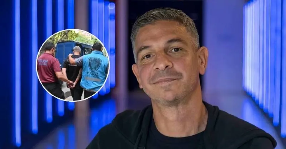 El video del momento exacto en el que detuvieron a Marcelo Corazza