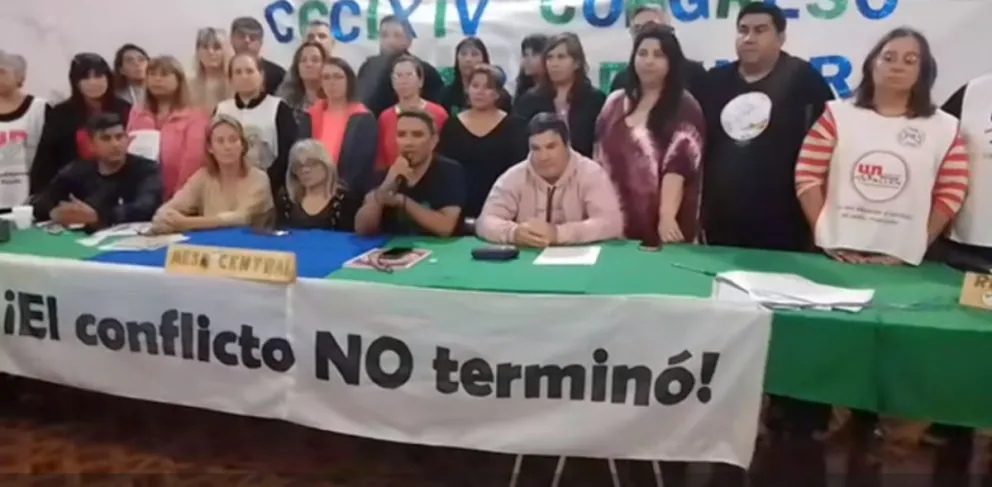 Desde Unter acusaron al gobierno de que intentan intimidarlos