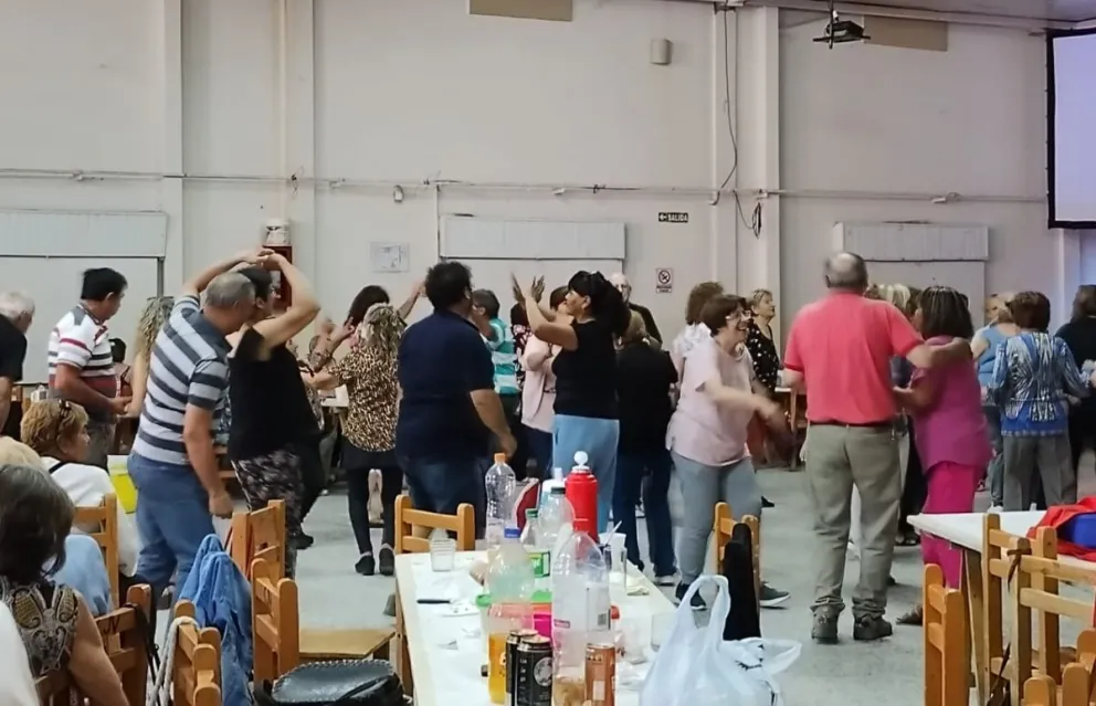 Abuelazo en el Centro de jubilados de Viedma: “Vamos a regalarles un domingo distinto”
