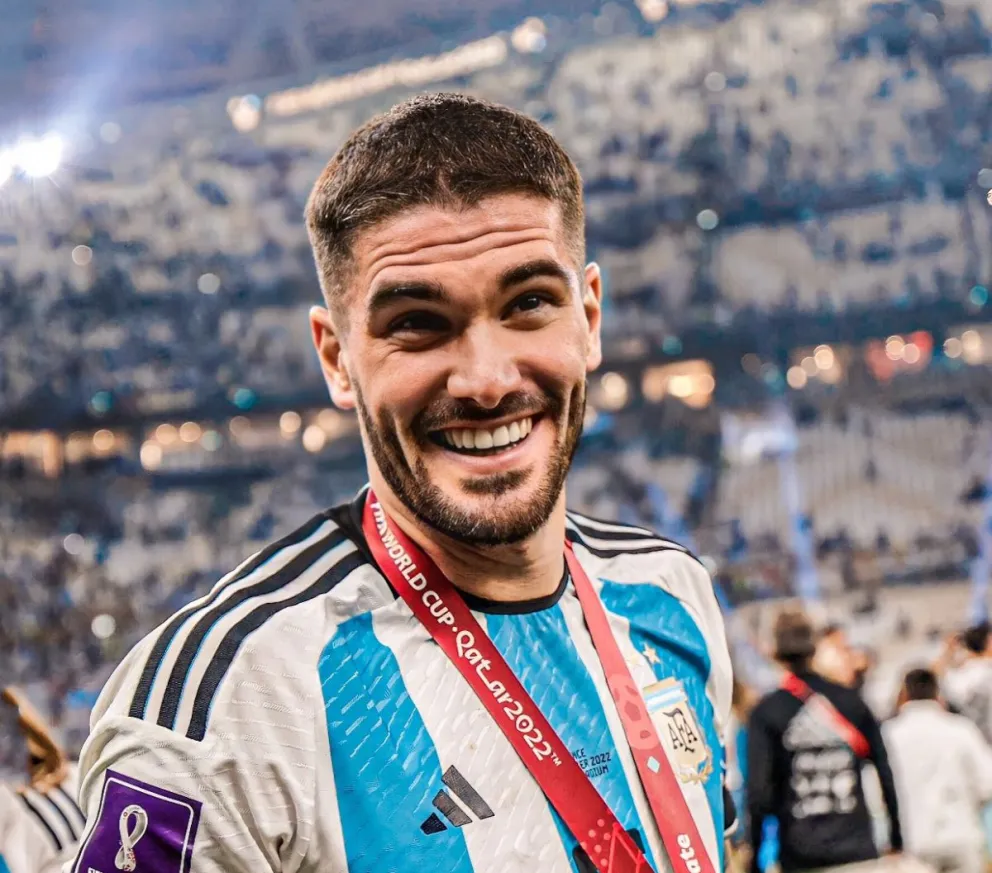 Rodrigo De Paul: “tenemos que darle el ejemplo a los chicos”