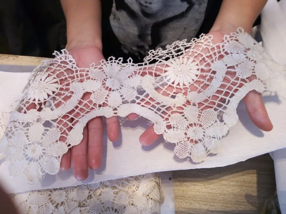 Apareció un antiguo rastro sobre cómo eran las manualidades en la época de la inundación