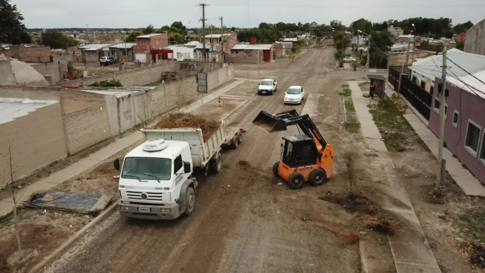 Operativos de limpieza y contraste con vecinos que poco colaboran
