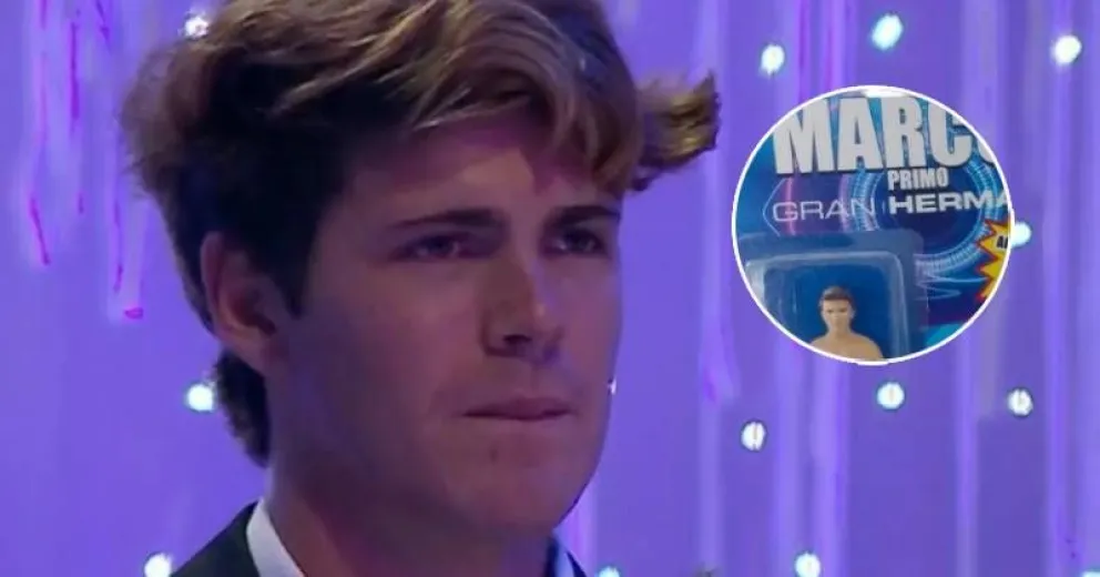 El increíble muñeco que se vende de Marcos, el campeón de Gran Hermano