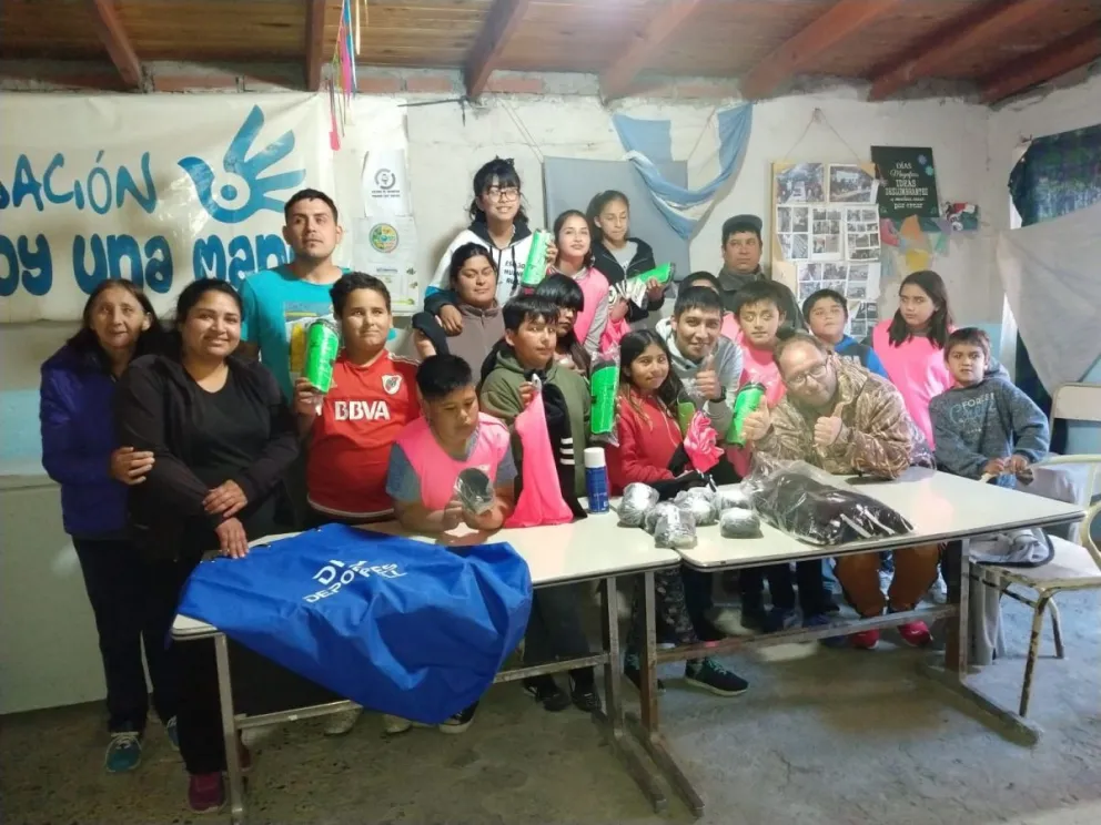 Encuentro de newcom y colecta solidaria para los que más necesitan