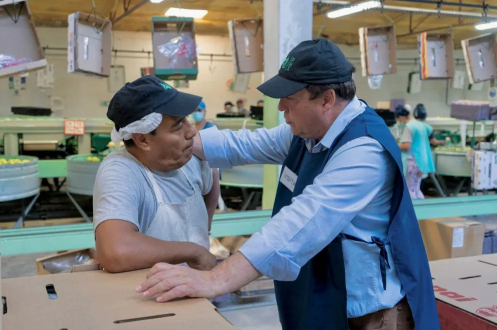 Weretilneck: "Vamos a ampliar el riego en los valles para generar más alimentos y más trabajo"