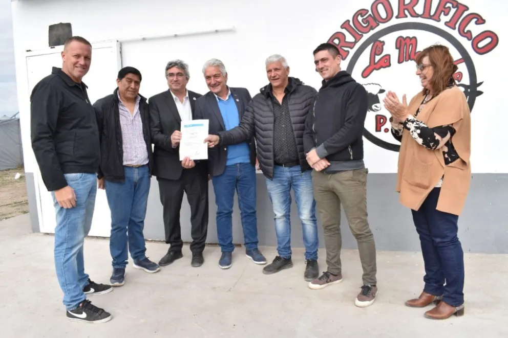 Quedó inaugurada la sala de faena de ovinos en Cardenal Cagliero