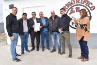 Quedó inaugurada la sala de faena de ovinos en Cardenal Cagliero