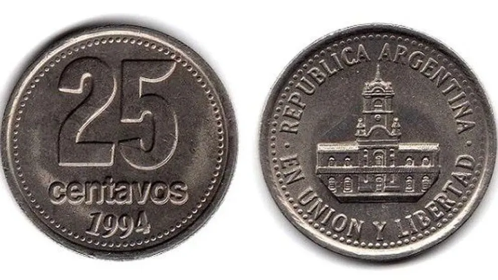 Piden hasta $15.000 por monedas de 25 centavos: cómo identificarlas 