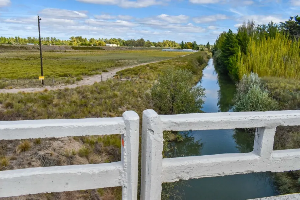 La vivienda es del Idevi que la necesita para los "tomeros" del riego. Foto archivo.