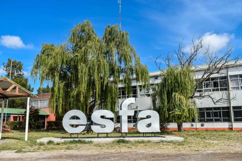 Ingreso de la escuela. Foto: archivo de noticiasnet
