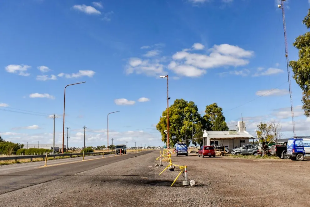 Caminera de la Ruta Nacional 3 Sur. Foto archivo.