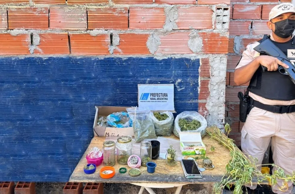 Golpe al narcotráfico: Prefectura hizo un espectacular despliegue 