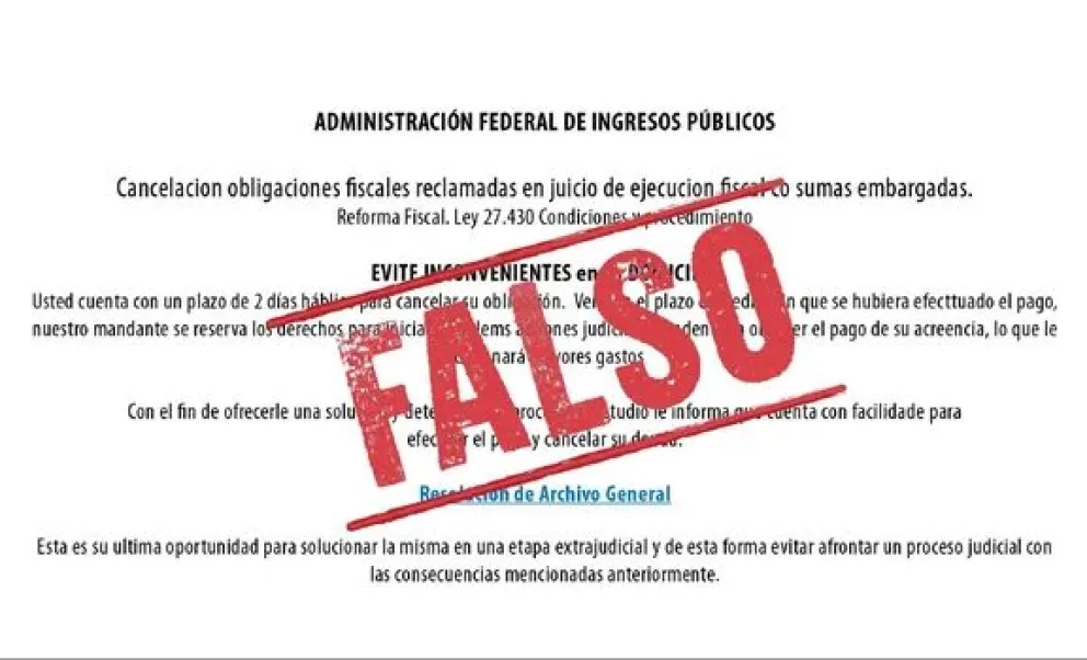 La AFIP emitió una alerta para monotributistas por estafas virtuales