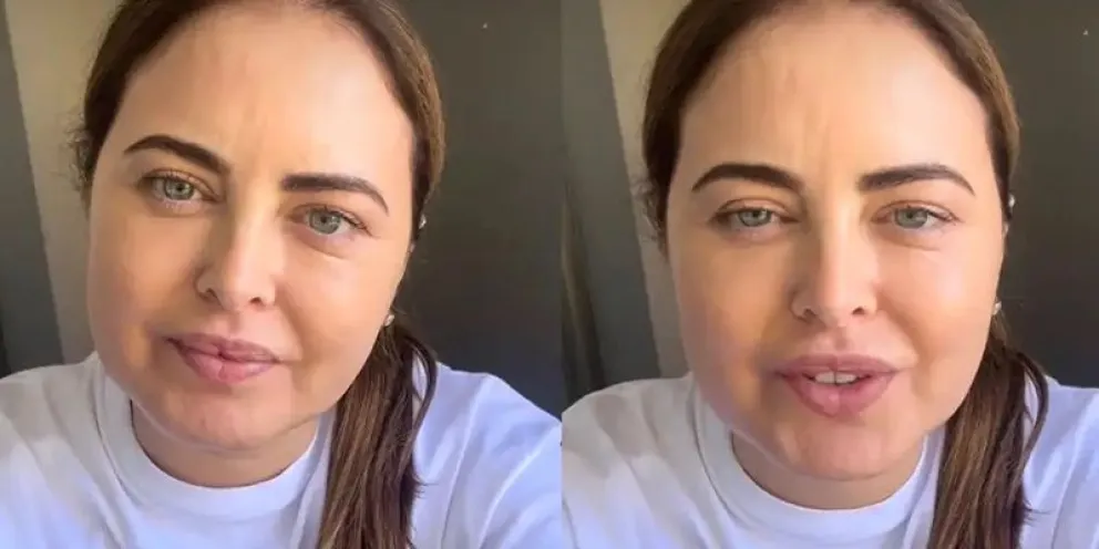 Con una foto a cara limpia, Silvina Luna pidió que dejen de opinar de su cuerpo: "Pueden matar"