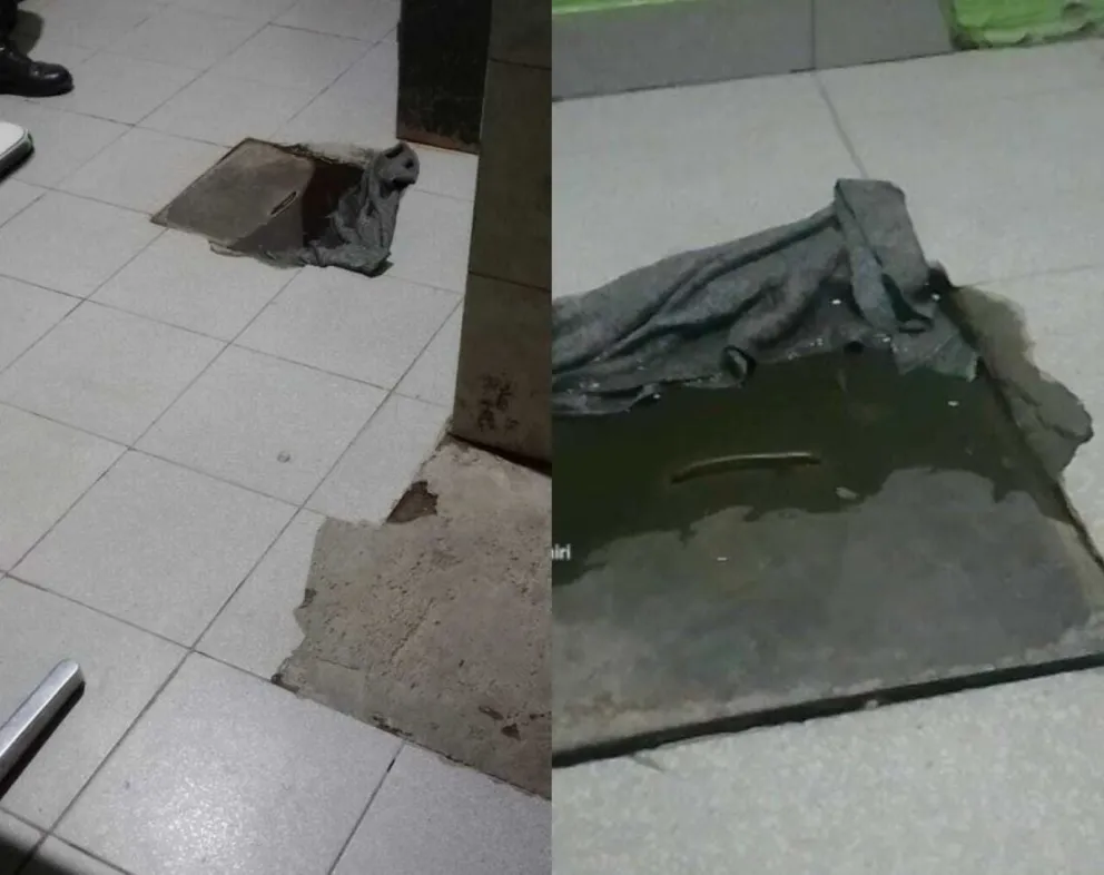 El cuerpo de Seguridad Vial de Viedma trabaja en condiciones inhumanas: desechos cloacales en las oficinas  