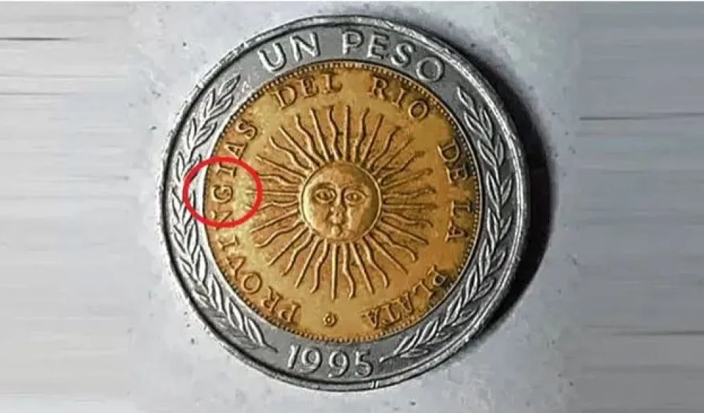 Pagan hasta $1.000.000 por una moneda de un peso: cómo identificarla