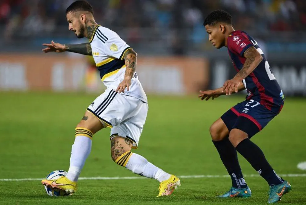 No salió del cero: Boca terminó el partido con dos jugadores menos y se trajo un empate de Venezuela
