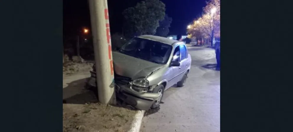 El llanto de un bebé desencadenó un accidente en Juan de la Piedra