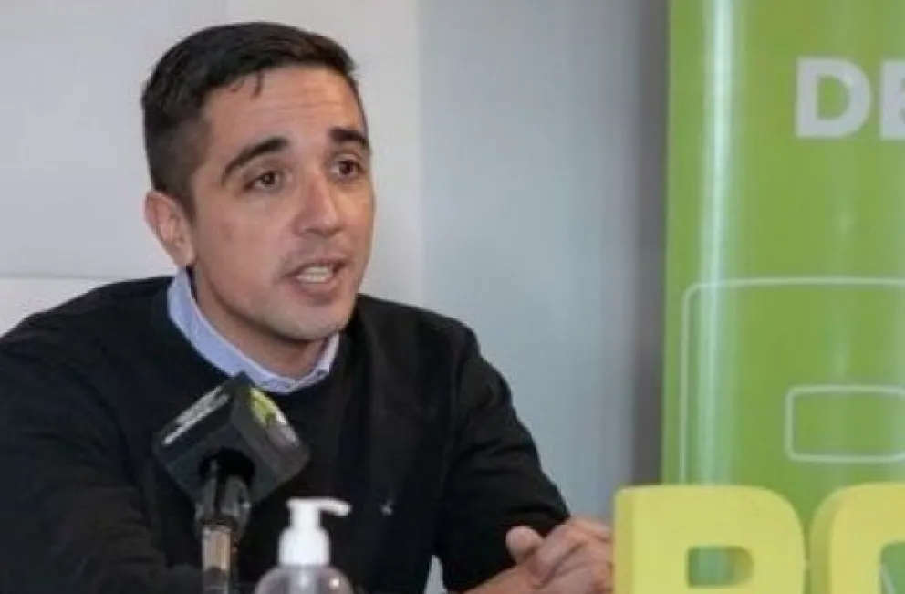 El secretario de Deporte de Río Negro, Nahuel Astutti (Foto: archivo)