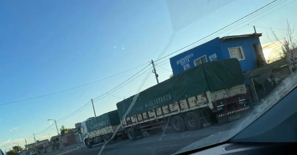  Viedma: apareció un video de un camión de Nación en una Unidad Básica
