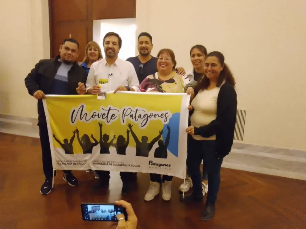 El distrito expone su proyecto "Movete Patagones" en el Congreso de Salud 