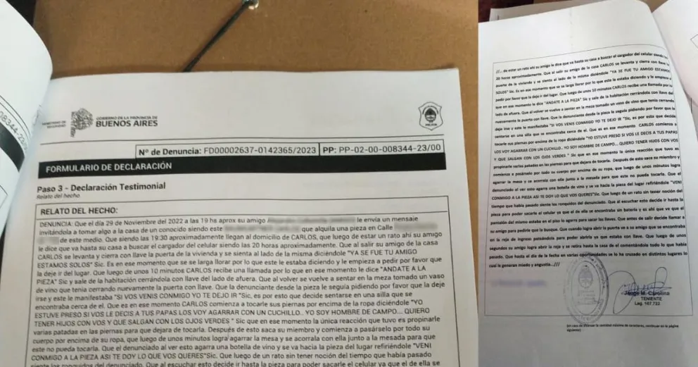 Abuso en Patagones: “Si le decís a tus papás los voy a agarrar con un cuchillo”