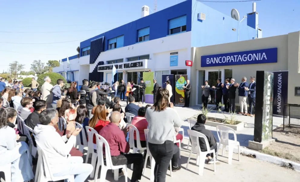Se inauguró un punto de atención bancario en Valcheta