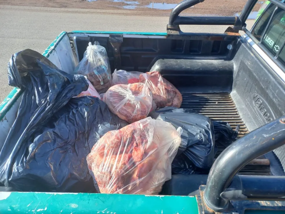 Encuentran carne y mercadería en descomposición en locales comerciales