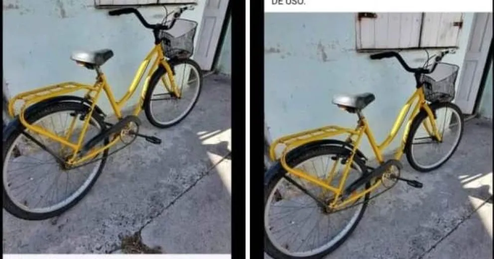 Le robaron la bicicleta en Viedma y la encontró publicada en Facebook: “No la compren”
