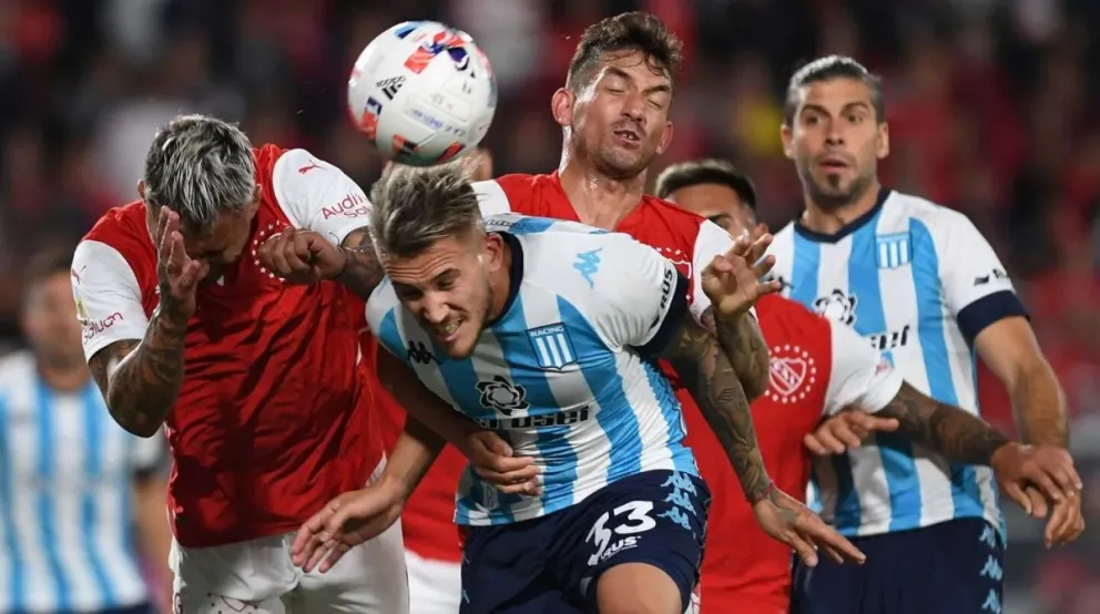 Independiente se enfrenta a Racing: horario, formaciones y por dónde verlo