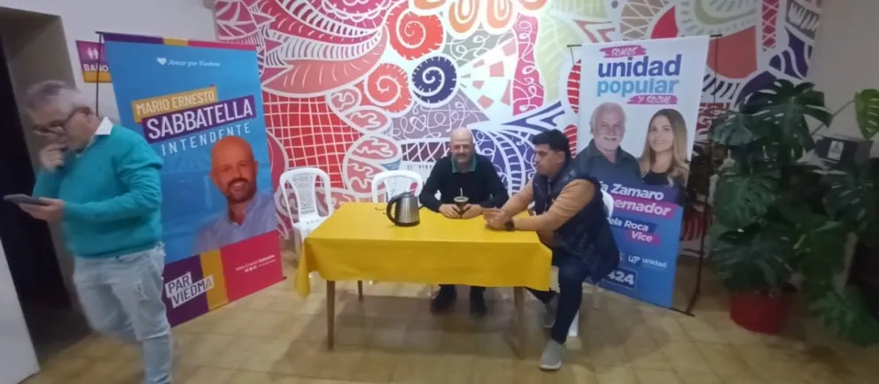 Sabbatella dijo que mantuvo su caudal electoral y está confiado en sostener la banca 