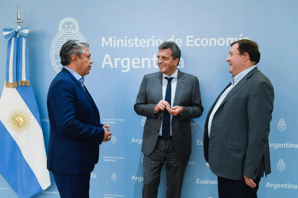 Weretilneck y Rolo Figueroa se reunieron con Massa