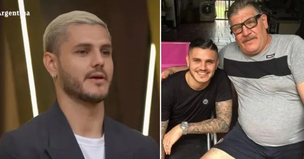 Mauro Icardi reveló el pasado oculto de su papá en Rosario