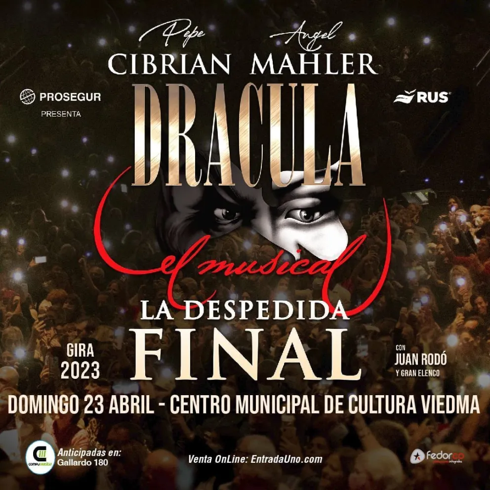 Drácula llega al Centro Cultural con “La despedida Final” 