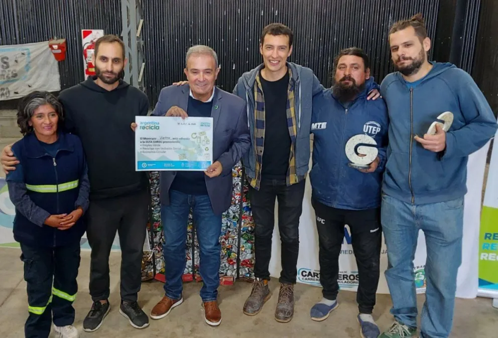 Viedma envió más de un millón de kilos de basura para reciclaje